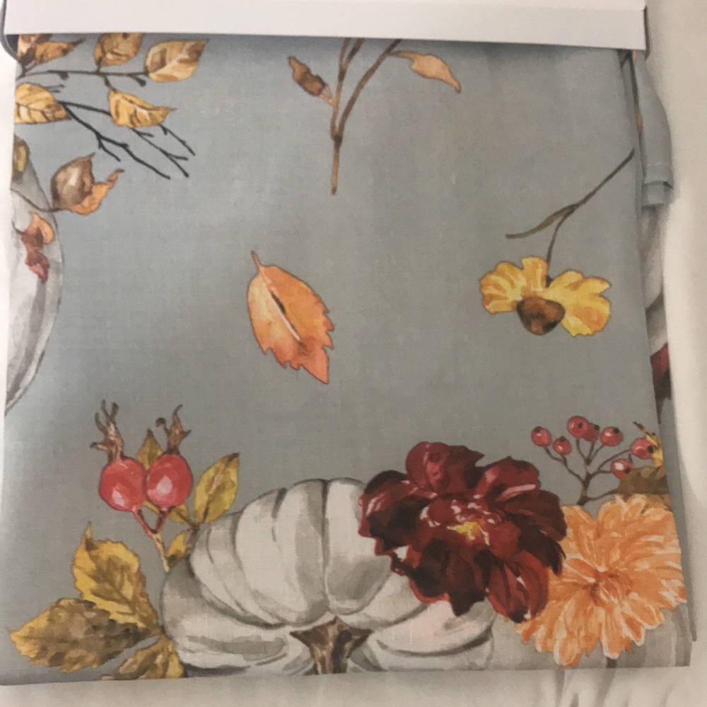 Harvest Pumpkin Shower Curtain